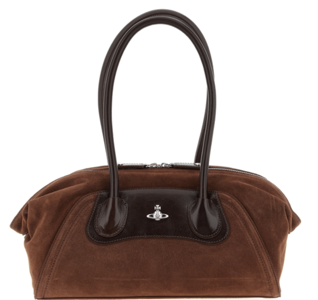 Vivienne Westwood Shirley Small Holdall Chocolate Brown