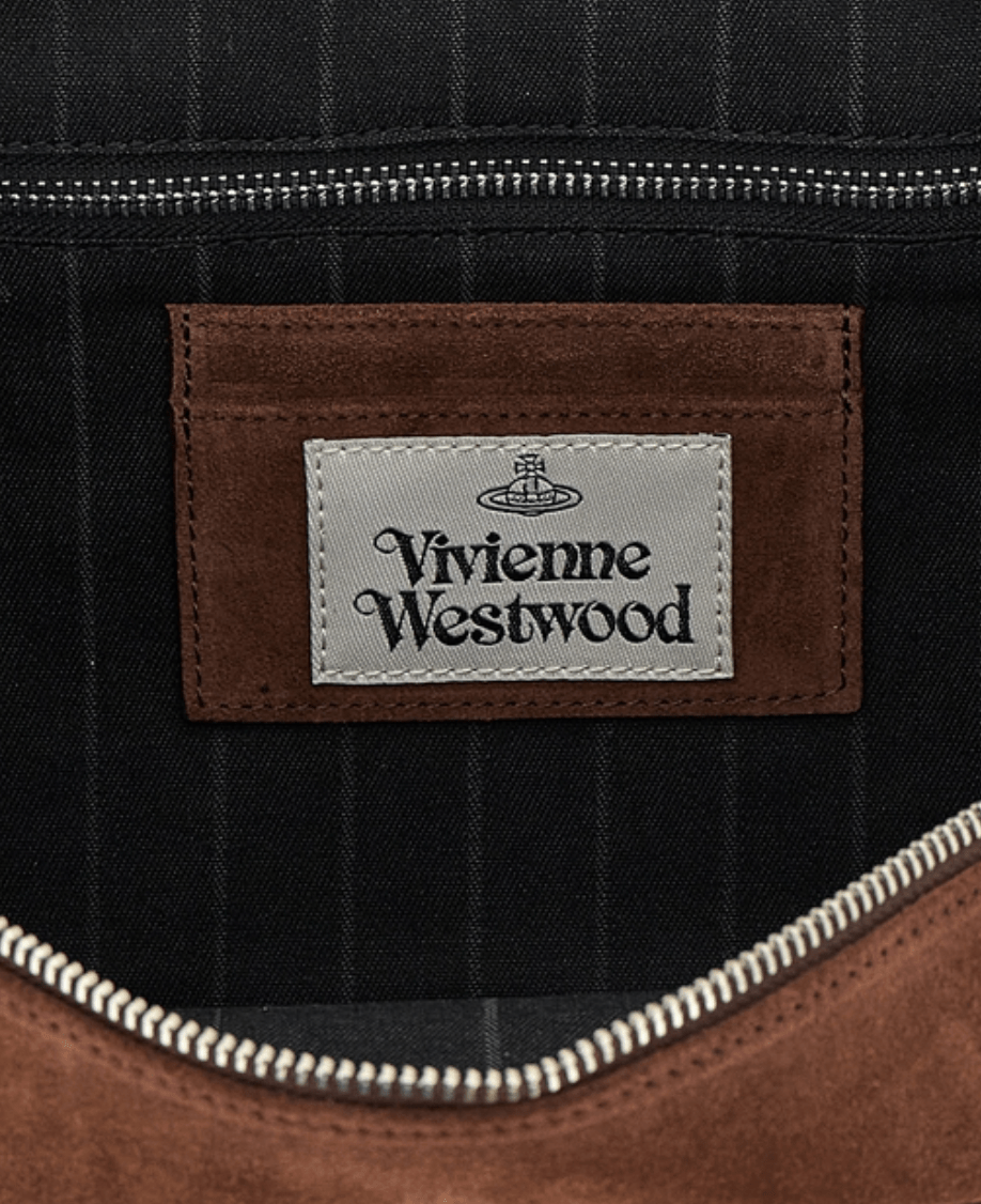 Vivienne Westwood Shirley Small Holdall Chocolate Brown