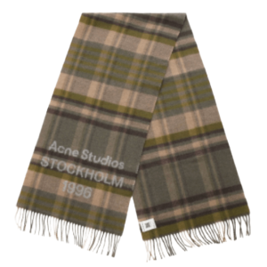 Check logo scarf - Wide