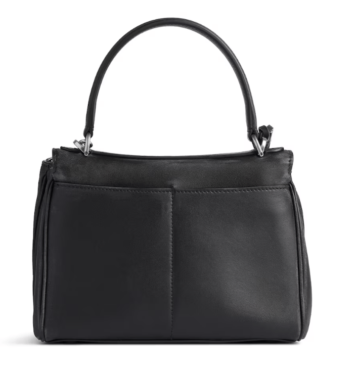 Balenciaga Black Mini Rodeo with Charm Top-handle Bag