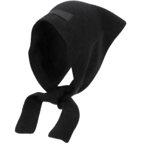 JACQUEMUS LE CHALE GROS GRAIN BLACK