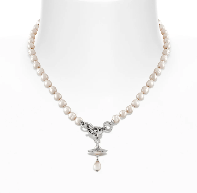 Vivienne Westwood Alekska Pearl Necklace