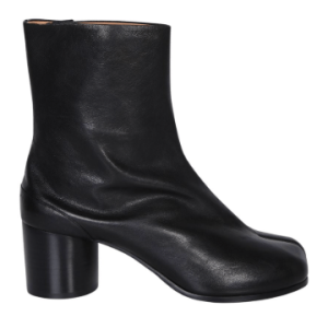 (W) Maison Margiela Tabi Leather Boot Black