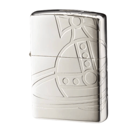 Vivienne Westwood Big Orb Zippo Lighter Silver