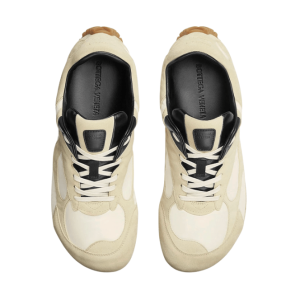 Bottega Veneta Orbit Flash Sneakers Sea Salt Black