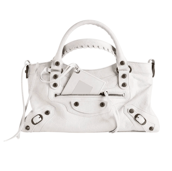 Balenciaga Le City First Bag White