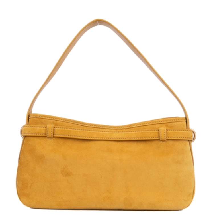 Miu Miu Suede Pouch Shoulder Bag