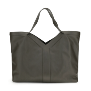 Saint Laurent Y Large Tote in Smooth Leather Light Musk