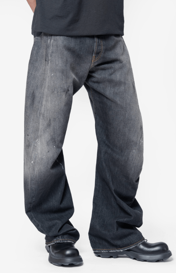 Loose Fit Jeans-2006 M Black