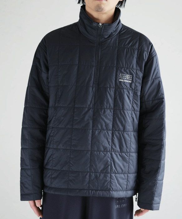 MM6 x Salomon insulated half zip pullover
