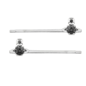 Joaquina Bobby Pins in PLATINUM-GREY