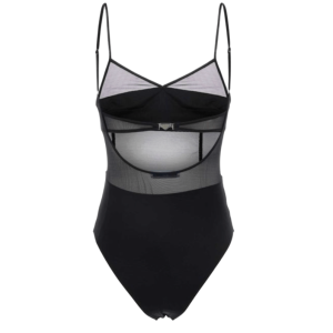 PRADA Triangle Logo Hook Swimsuit