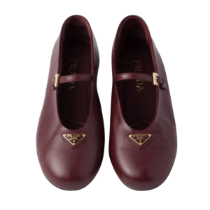  Prada Nappa Leather Ballerinas