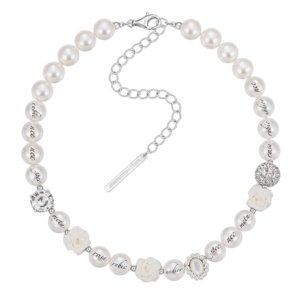 YVMIN X SHUSHUTONG Paper Ball Pearl Necklace