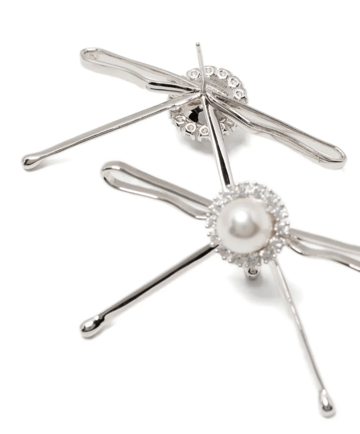 YVMIN X SHUSHU/TONG Ribbon Earrings