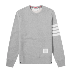 Thom Browne Engineered 4-Bar Sweatshirt Light Grey