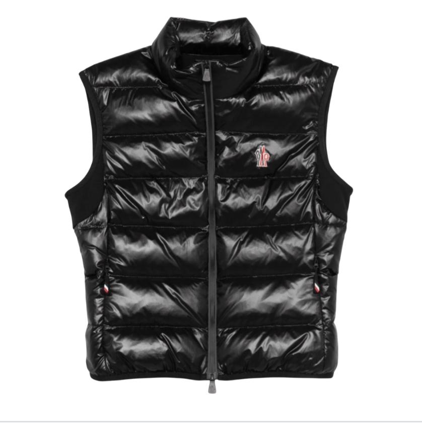 (W) Moncler Grenoble Padding Vest Black - 25SS