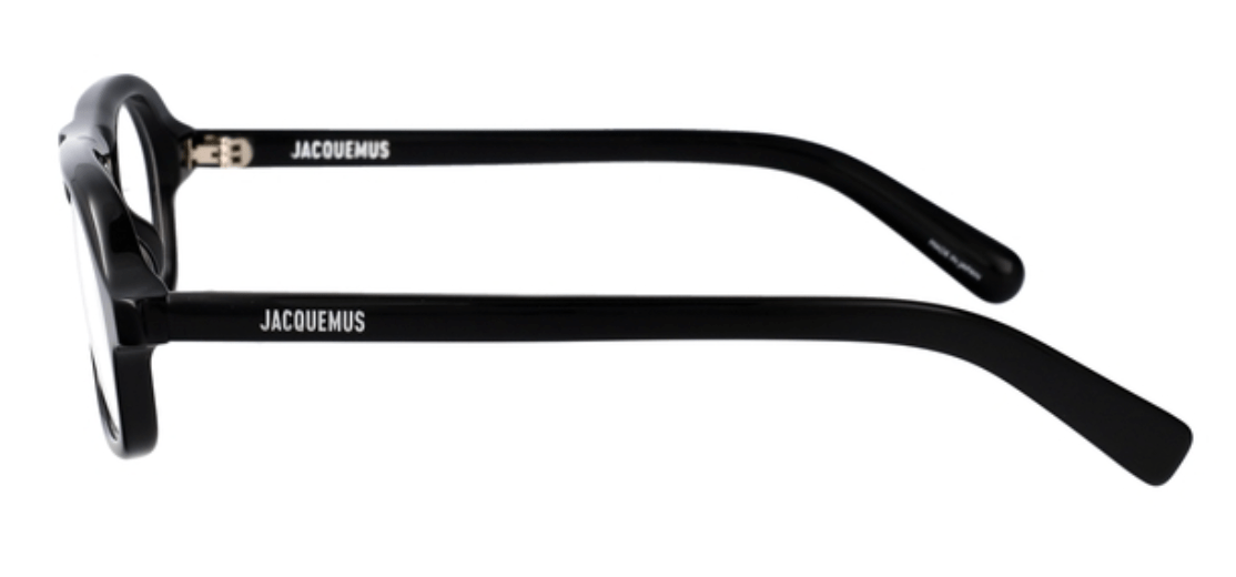 JACQUEMUS JAC 127 C1 OPT BECANE BLACK SILVER