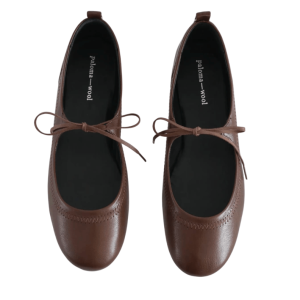 Paloma Wool Zora Ballet Flats Brown 