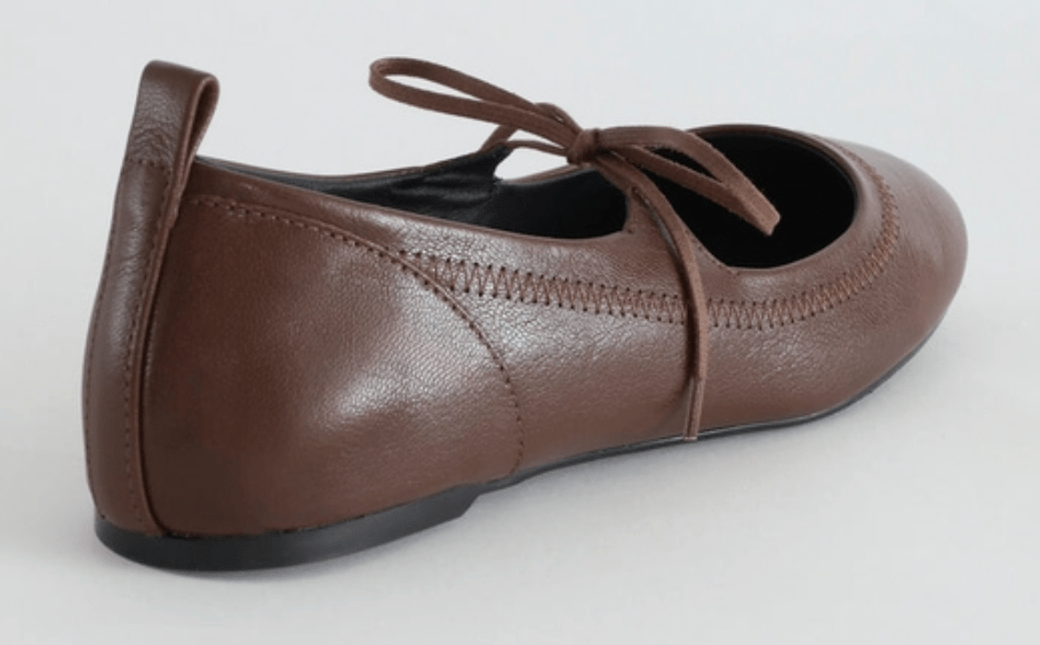 Paloma Wool Zora Ballet Flats Brown 