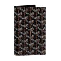 Goyard Grenelle Passport Cover Black