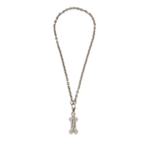 Vivienne Westwood Bone Pendant Necklace Silver