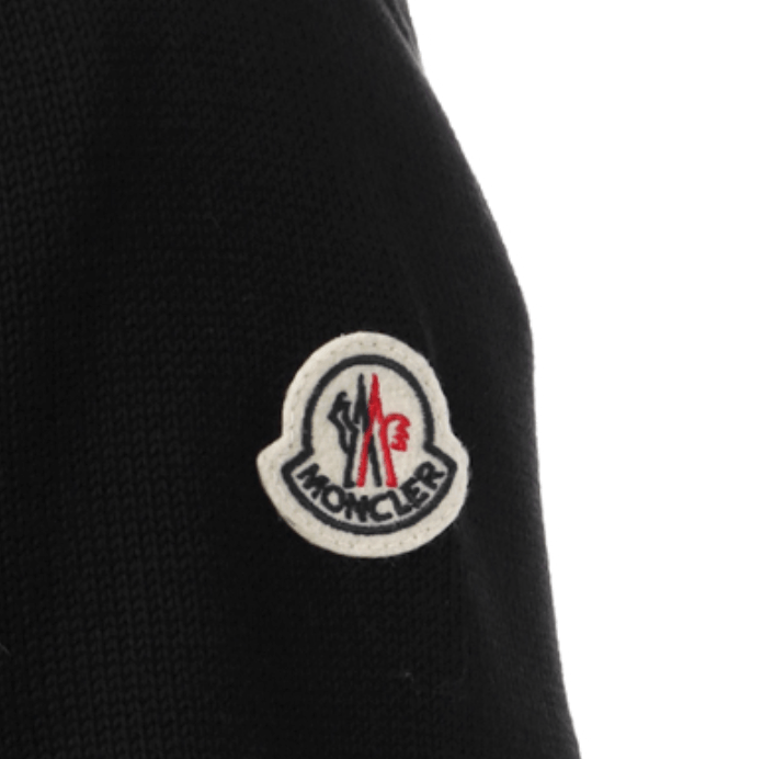 Moncler Padded Zip Up Cotton Cardigan Black - 25FW