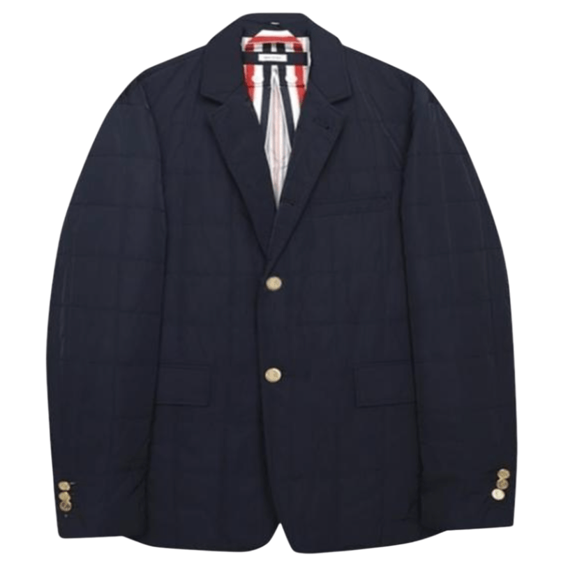 Thom Browne]센터백 스트라이프 다운필드 자켓 (MJD080X 07259 ..