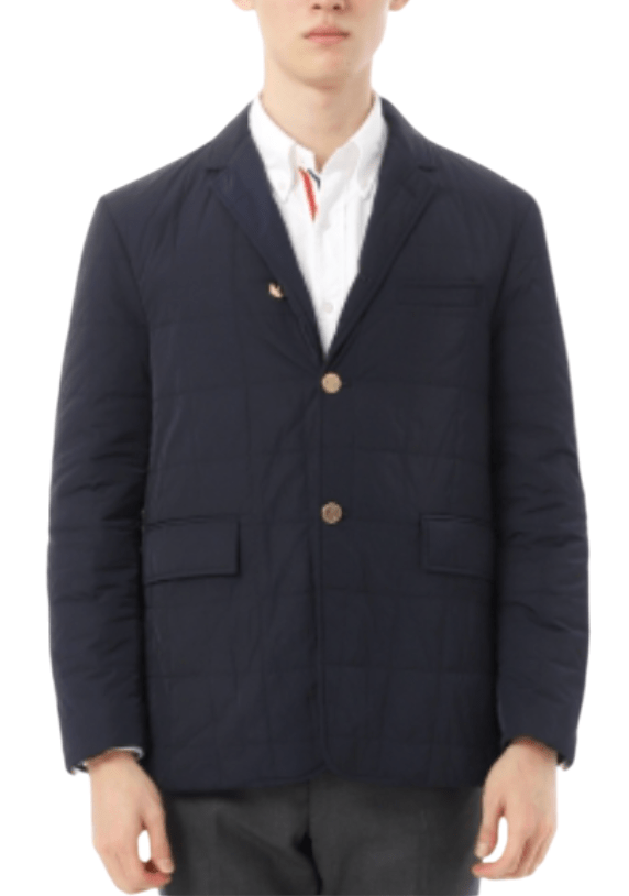 Thom Browne]센터백 스트라이프 다운필드 자켓 (MJD080X 07259 ..