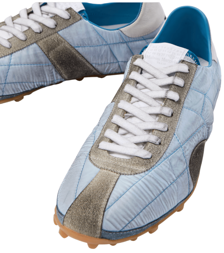Maison Margiela Sprinters Sneakers with Suede Trimming