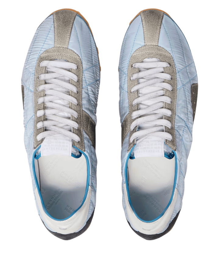 Maison Margiela Sprinters Sneakers with Suede Trimming