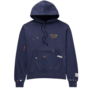 GALLERY DEPT. Logo-Print Paint-Splattered Hoodie