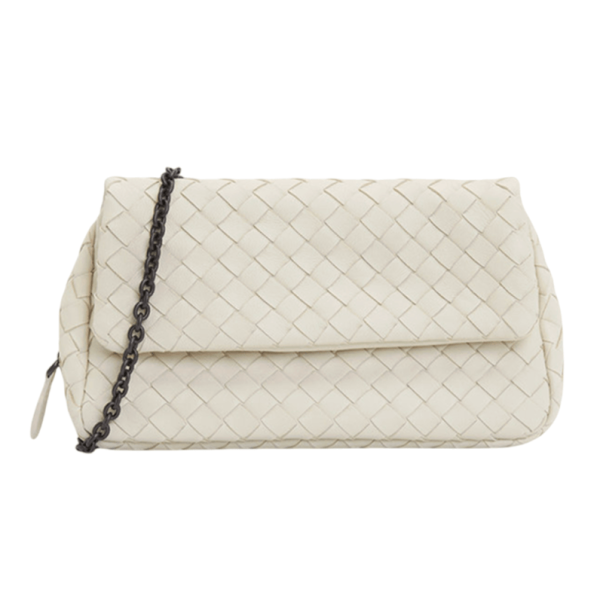 Bottega Veneta Messenger Bag Ivory