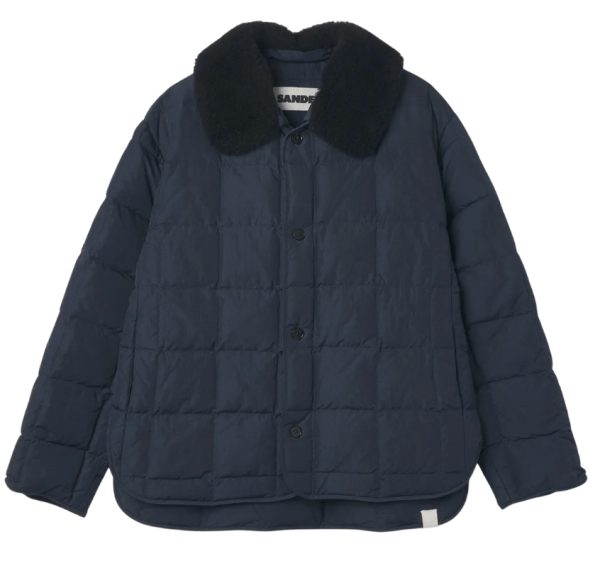 JIL SANDER Shearling Down Jacket