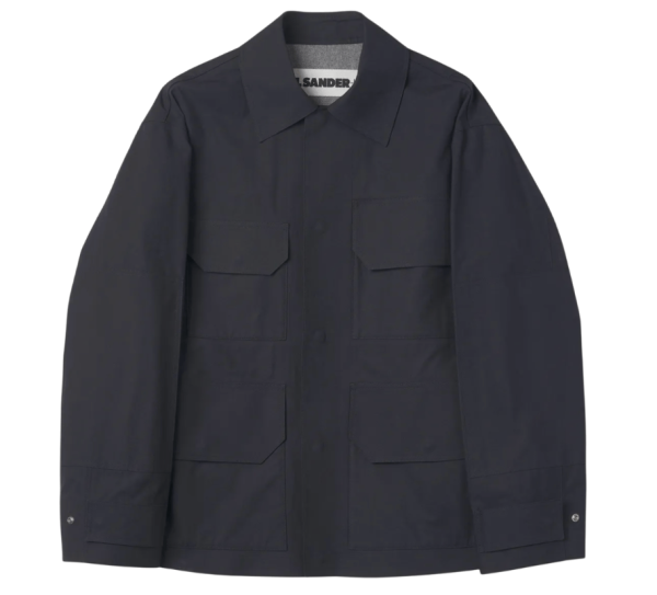 JIL SANDER Sports Jacket - Dark Blue