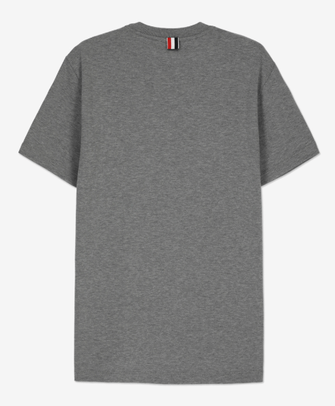 Thom Browne Anchor Midweight Jersey T-Shirt Grey
