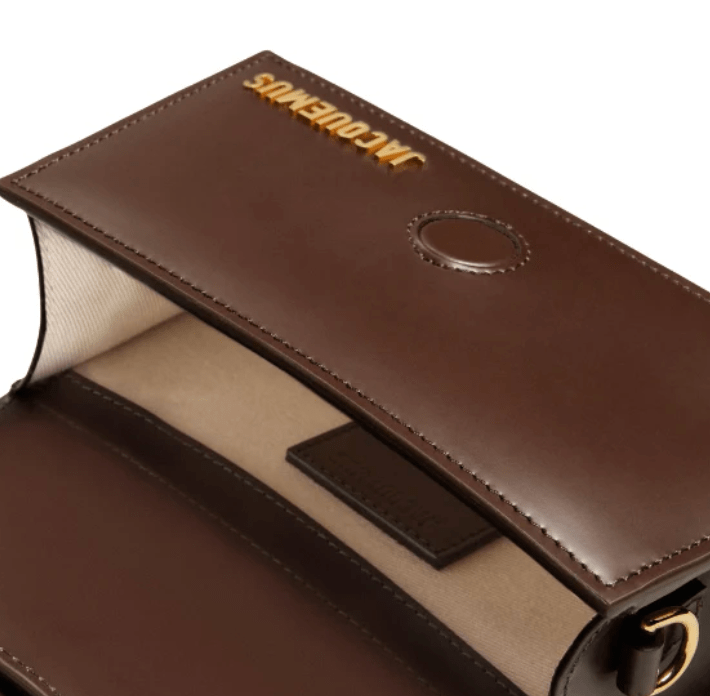 Jacquemus Le Bambino Small Flap Bag Brown