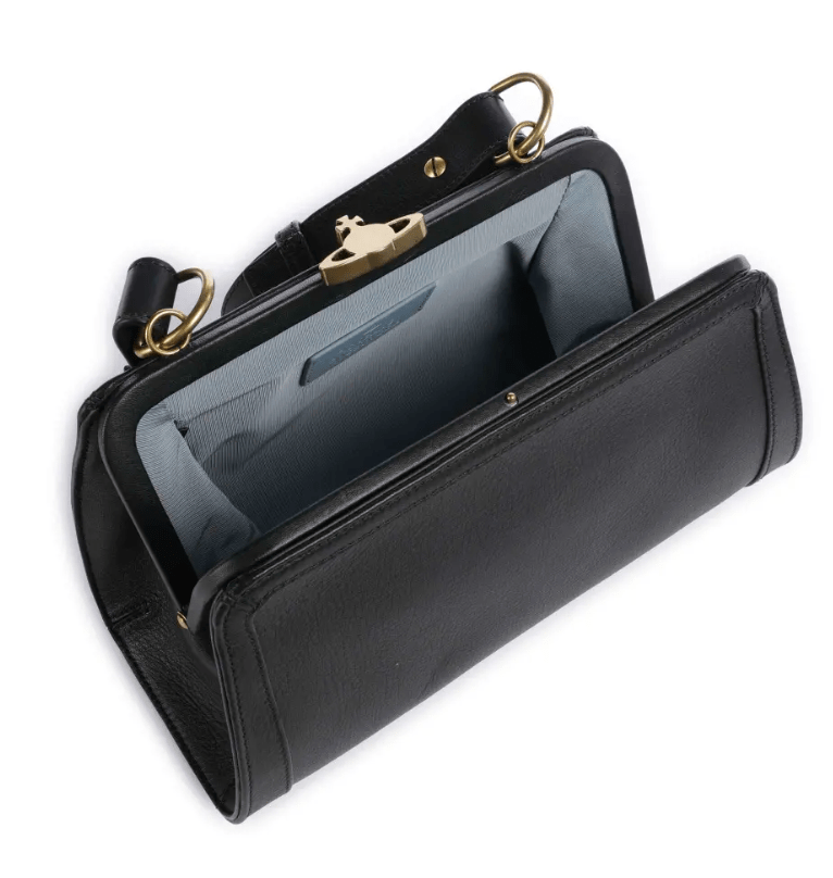 Vivienne Westwood Ascot Frame Bag Black