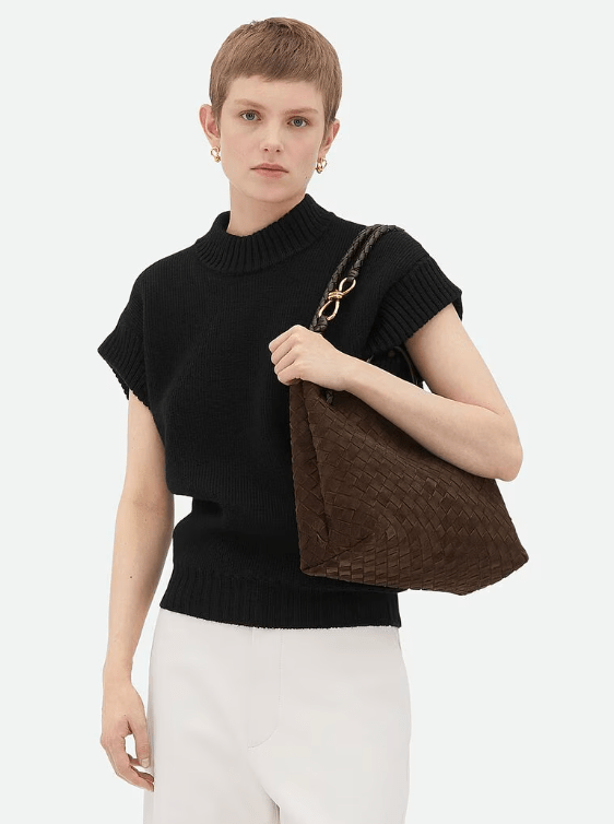 Bottega Veneta Medium Andiamo Bag Fondant