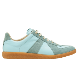 Maison Margiela Calfskin Replica Sneakers Light Green