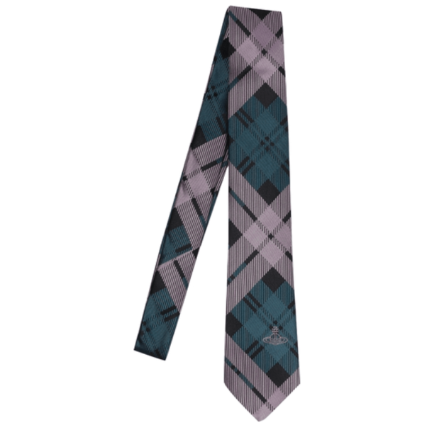 Vivienne Westwood Moonshine Tartan Tie 