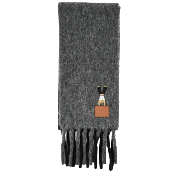 Loewe Wool And Alpaca Blend Scarf