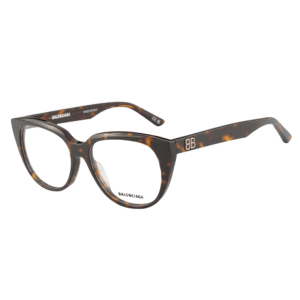 (W) Balenciaga Cat Eye Eyeglasses Havana