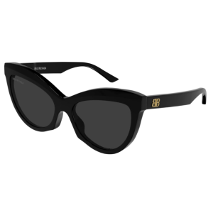 (W) Balenciaga Cat Eye Sunglasses Black