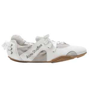 Acne Studios - Leather lace-up shoes - Off white/white