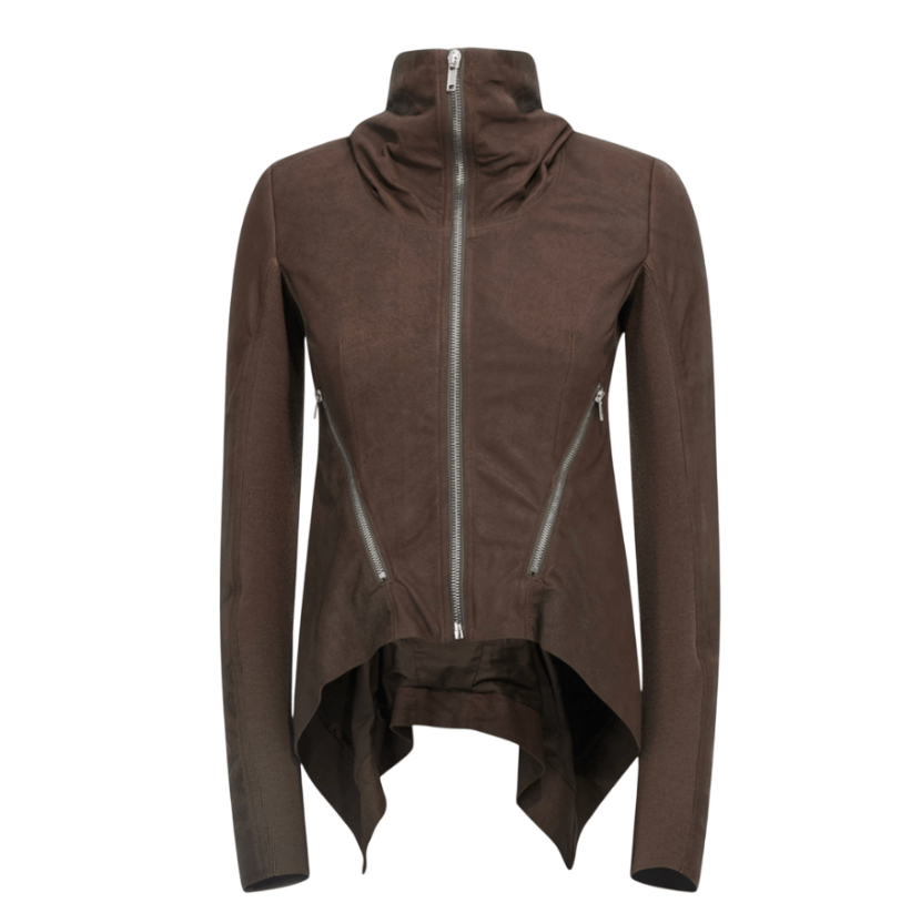 Leather jacket in brown - Rick Owens