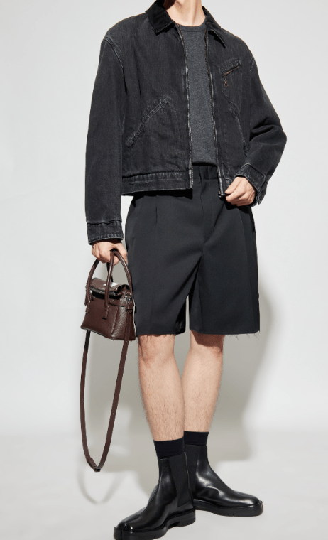 Maison Margiela - Sportsjacket in Washed Black