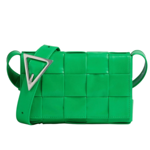 Bottega Veneta Small Leather Cassette Parakeet