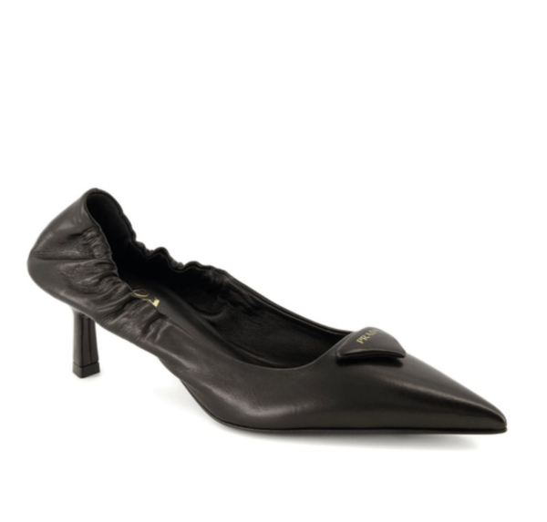 Prada Glossy Leather Pumps 