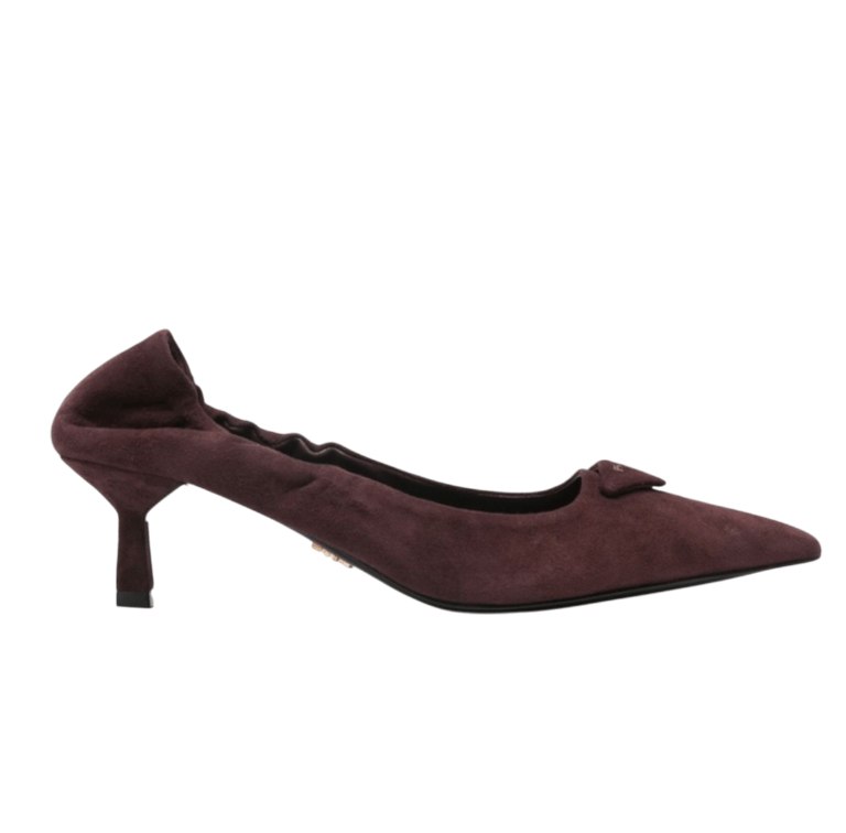 Prada pointed-toe kitten-heel Pumps 